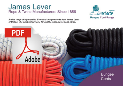 Bungee cord UK sales brochure