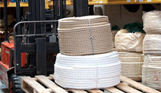  rope manufacturers and suppliers rope on forklift ready for dispatch